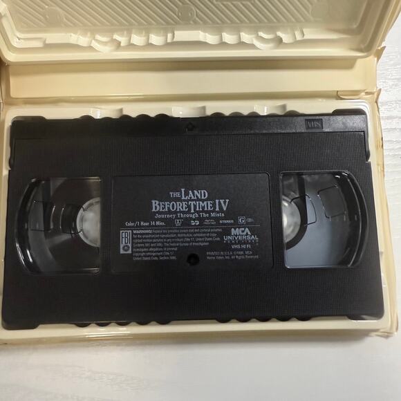 Land Before Time IV Journey Through the Mists VHS 1996 Tested Works - Picture 3 of 3